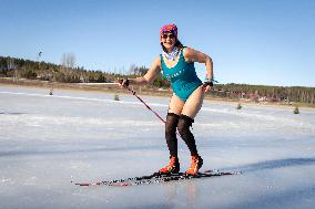 4th Swimsuit Ski Show - Finland