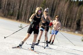 4th Swimsuit Ski Show - Finland