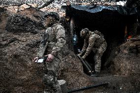 Ukrainian artillery unit in Zaporizhzhia direction