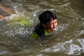 Floods Hit Dayeuhkolot Indonesia