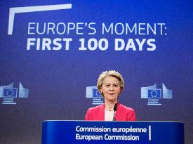 Ursula von der Leyen Press Conference - Brussels