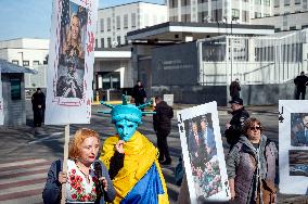 Rally at US Embassy in Kyiv