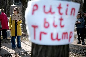 Rally at US Embassy in Kyiv