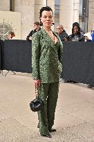 PFW Gabriela Hearst Outside Arrivals