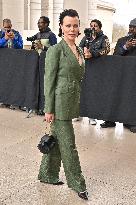 PFW Gabriela Hearst Outside Arrivals