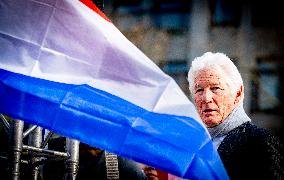 Richard Gere Joins Tibetans and Supporters In The Hague