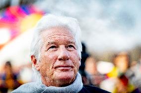 Richard Gere Joins Tibetans and Supporters In The Hague