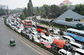 Garments Workers Protest In Dhaka.