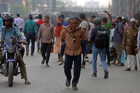 Garment Workers Protest In Dhaka