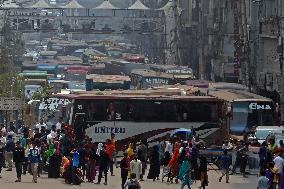 Garment Workers Protest In Dhaka