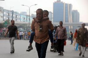 Garment Workers Protest In Dhaka