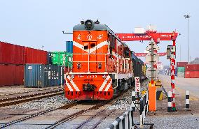 China Europe Freight Train