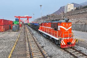 China Europe Freight Train