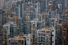 China Chongqing Skyscrapers