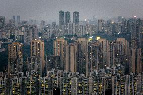 China Chongqing Skyscrapers