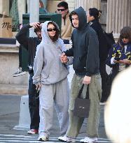 Leni Klum With Her Boyfriend Out - NYC