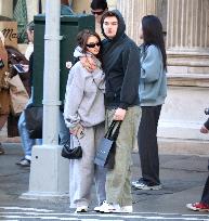 Leni Klum With Her Boyfriend Out - NYC