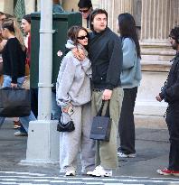 Leni Klum With Her Boyfriend Out - NYC
