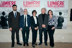 Celebration of the 130th anniversary of the birth of cinema - Paris