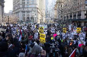 Hundreds Rally To Demand Release Of Pro-Palestinian Activist