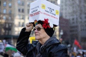 Hundreds Rally To Demand Release Of Pro-Palestinian Activist