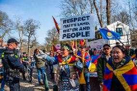 The 66th Tibetan National Uprising Day In The Hague.