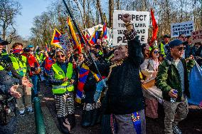 The 66th Tibetan National Uprising Day In The Hague.