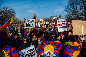 The 66th Tibetan National Uprising Day In The Hague.