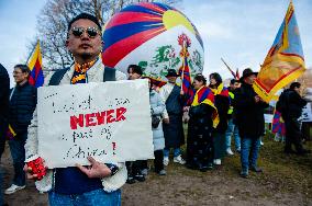 The 66th Tibetan National Uprising Day In The Hague.