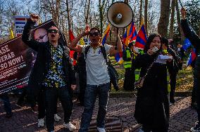 The 66th Tibetan National Uprising Day In The Hague.