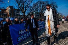 The 66th Tibetan National Uprising Day In The Hague.