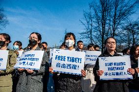 The 66th Tibetan National Uprising Day In The Hague.