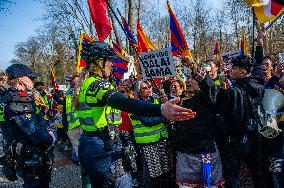 The 66th Tibetan National Uprising Day In The Hague.