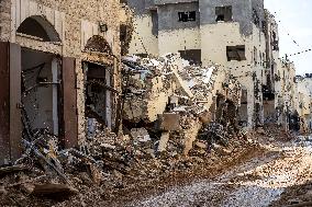 Destruction in The Jenin Refugee Camp - Palestine