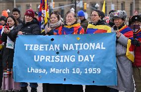 Tibetans In Ontario Mark 66th Uprising Anniversary