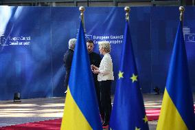 Emergency EU Summit About Ukraine And Defence In Brussels