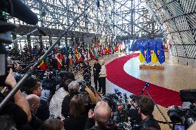 Emergency EU Summit About Ukraine And Defence In Brussels