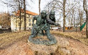 Vyachko and Meelis defending Tartu