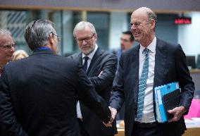 EU EcoFin Ministers Meeting - Brussels