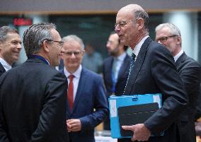 EU EcoFin Ministers Meeting - Brussels