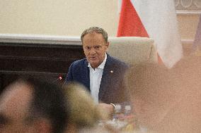 Polish Government Weekly Meeting In Warsaw.