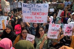 Demonstration In Dhaka, Bangladesh