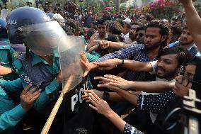 Demonstration In Dhaka, Bangladesh