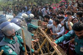 Demonstration In Dhaka, Bangladesh