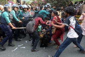 Demonstration In Dhaka, Bangladesh