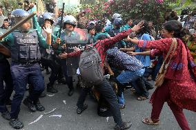 Demonstration In Dhaka, Bangladesh