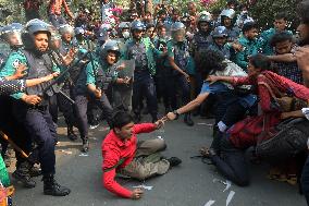 Demonstration In Dhaka, Bangladesh