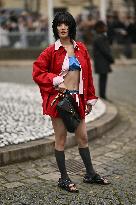 PFW Miu Miu Outside Arrivals
