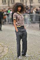 PFW Miu Miu Outside Arrivals