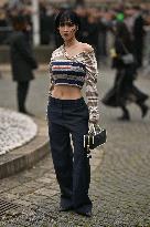 PFW Miu Miu Outside Arrivals